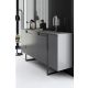 HANAH HOME Set nameštaja za dnevnu sobu Luxe, antracit/crna - 618BLY1181