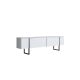 HANAH HOME Set nameštaja za dnevnu sobu Luxe, bela/crna - 618BLY1182