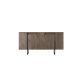 HANAH HOME Set nameštaja za dnevnu sobu Luxe, braon/crna - 618BLY1183