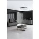 HANAH HOME Set nameštaja za dnevnu sobu Luxe, antracit/zlatna - 618BLY1184