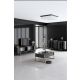 HANAH HOME Set nameštaja za dnevnu sobu Luxe, antracit/zlatna - 618BLY1184