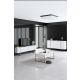 HANAH HOME Set nameštaja za dnevnu sobu Luxe, bela/zlatna - 618BLY1185
