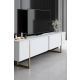 HANAH HOME Set nameštaja za dnevnu sobu Luxe, bela/zlatna - 618BLY1185