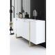 HANAH HOME Set nameštaja za dnevnu sobu Luxe, bela/zlatna - 618BLY1185