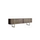 HANAH HOME Set nameštaja za dnevnu sobu Luxe, braon/zlatna - 618BLY1186