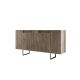 HANAH HOME Set nameštaja za dnevnu sobu Luxe, braon/zlatna - 618BLY1186