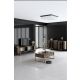 HANAH HOME Set nameštaja za dnevnu sobu Luxe, braon/zlatna - 618BLY1186
