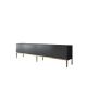 HANAH HOME TV komoda Lord, antracit/zlatna - 618BLY1187