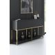 HANAH HOME Komoda Lord, antracit/zlatna - 618BLY1188