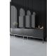HANAH HOME TV komoda Lord, antracit/siva - 618BLY1191