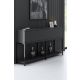 HANAH HOME Komoda Lord, antracit/crna - 618BLY1196