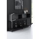 HANAH HOME Komoda Lord, antracit/crna - 618BLY1196