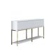 HANAH HOME Komoda Lord, bela/zlatna - 618BLY1201