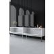 HANAH HOME TV komoda Lord, bela/siva - 618BLY1204