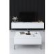HANAH HOME TV komoda Lord, bela/siva - 618BLY1204