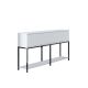 HANAH HOME Komoda Lord, crna/bela - 618BLY1209
