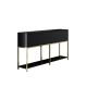 HANAH HOME Komoda Lord, crna/zlatna - 618BLY1213