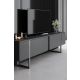 HANAH HOME TV komoda Luxe, antracit/siva - 618BLY1250