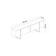 HANAH HOME TV komoda Luxe, bela/siva - 618BLY1251