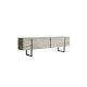 HANAH HOME TV komoda Luxe, crna/mermer - 618BLY1253