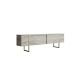 HANAH HOME TV komoda Luxe, zlatna/mermer - 618BLY1254