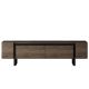 HANAH HOME TV komoda Yildiz, braon/crna - EP3057929