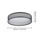 EGLO Plafonjera Luppineria LED 20W 3000K, toplo bela - 900795