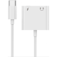 GEMBIRD Audio adapter USB Type-C na stereo 3.5 mm A-CM-3.5FP-01, bela - 46481