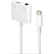 GEMBIRD Audio adapter USB Type-C na stereo 3.5 mm A-CM-3.5FP-01, bela - 46481