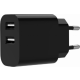GEMBIRD Univerzalni punjač 2-port USB TA-UC-2A12-01-BK, 12w, crna - 46489-1