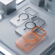 Maska za iPhone 17 narandžasto Mag Case IPF Transparent - 621671