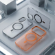 Maska za iPhone 17 Pro max narandžasto Mag Case IPF Transparent - 621675