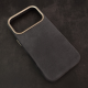 Maska za iPhone 17 Pro Mag Case Alkantara siva - 621679