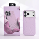 Maska za iPhone 17 Pro Max morandi purple Mag Case Abstract Flow - 622763
