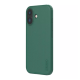 Maska za iPhone 17 (bez otvora za logo) Nillkin Super Frosted Shield Pro tamno zelena - 622987