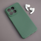 Maska za Honor X6c Carbon fiber zelena - 623002