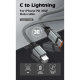 Kabel LDNIO LC441I 30w, Type-C na iPhone Lightning sivi 1m - EP2847066