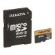 A DATA UHS-II U3 MicroSDXC 128GB class 10 + adapter AUSDX128GUII3CL10-CA1 - 62344