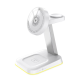 Bezicni punjač 3u1 magnetni za Apple Watch,Iphone i Airpods 15W beli - EP2871291