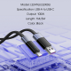 Kabel LDNIO LS241Q 100W (Automatic Power OFF) Type-C na Type-C 1m crni - EP3108771