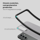 Maska za Samsung A37 5G/ A376B Nillkin Super Frosted Shield Pro transparent crna - EP2932952