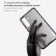 Maska za Samsung S25 FE/ S731B Nillkin Super Frosted Shield Pro transparent crna - EP2934001