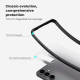 Maska za Samsung S25 FE/ S731B Nillkin Super Frosted Shield Pro transparent crna - EP2934001