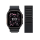 Narukvica za Apple Watch Ultra Strap Alpine Loop  Titanium 42/ 44/ 45/ 49 mm L black - EP2947170