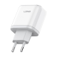 Kućni punjač LDNIO Q1415 GaN 45W Type-C na Type-C beli - EP3038465