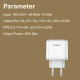 Kućni punjač LDNIO Q1415 GaN 45W Type-C na Type-C beli - EP3038465
