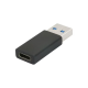 Adapter USB muski na Type-C zenski 3.0 crni - EP3025534