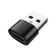 Adapter USB muski na Type-C zenski 2.0 crni - EP3025549