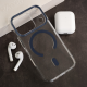 Maska za iPhone 18 Pro Max Berlia Sheen Mag Case plava - EP3161255