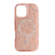 Maska za iPhone 16 Mag Case Floral Series pink - EP3276035